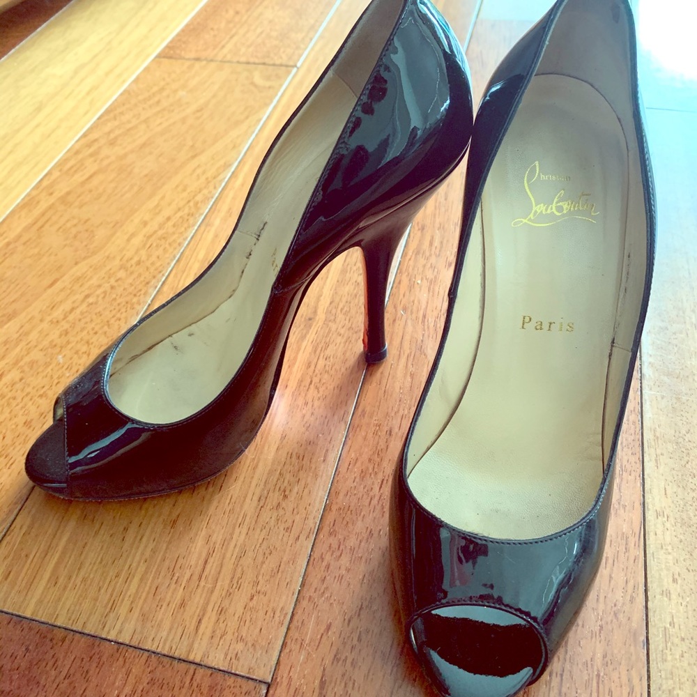 Black Patent Leather Christian Louboutin Pumps